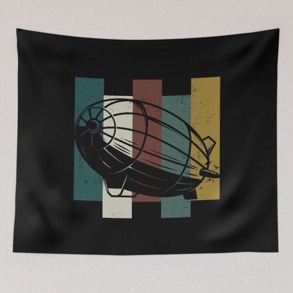 Item preview, Zeppelin Airship Pilot Retro designed and sold by MooonTees.