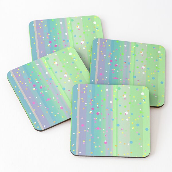Item preview, green and blue dotted pattern | blue green spotty pattern designed and sold by lausn.