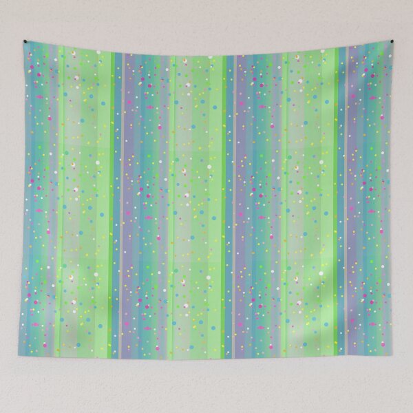 Item preview, green and blue dotted pattern | blue green spotty pattern designed and sold by lausn.