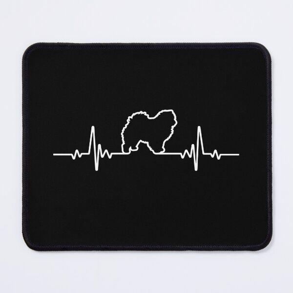 Item preview, Minimalist Heartbeat Chow Chow designed and sold by More Cute Dogs.