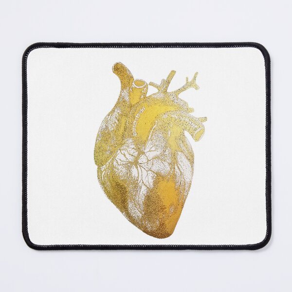 Item preview, Golden heart designed and sold by DoughtycreARTiv.