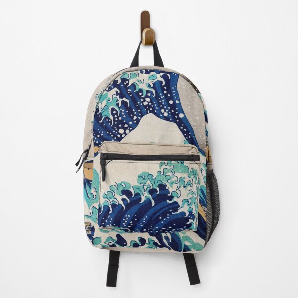 Item preview, GREAT BLUE JAPANESE WAVE OFF KANAGAWA VINTAGE IN JAPAN designed and sold by metaweb.