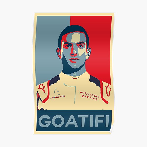 Nicholas Latifi Goatifi Meme - Hope Poster Style Poster