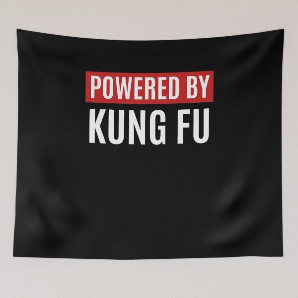 Item preview, Powered By Kung Fu designed and sold by 9N20.