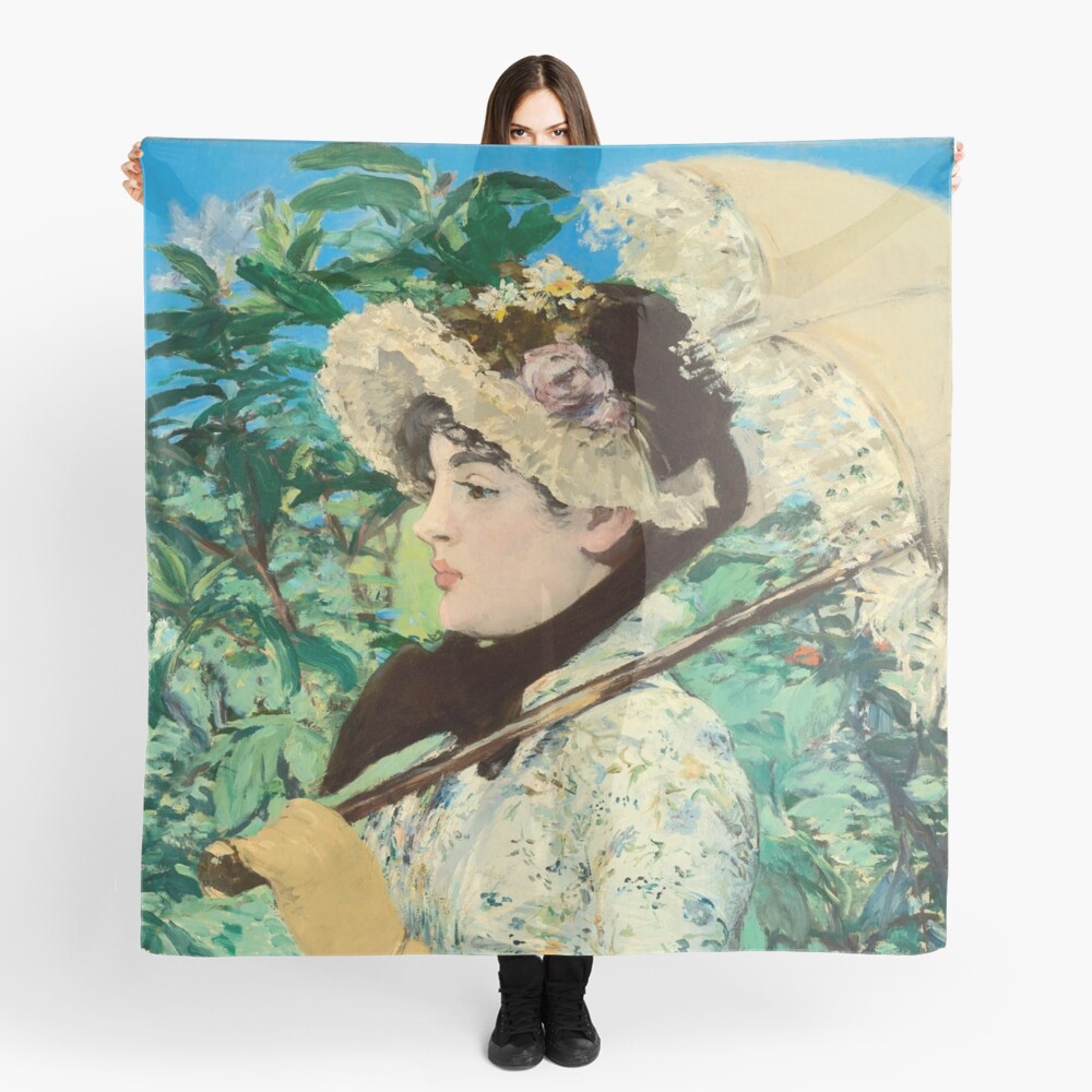 Manet's Jeanne Scarf