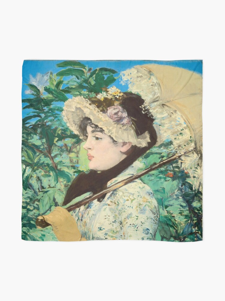 Alternate view of Manet's Jeanne Scarf