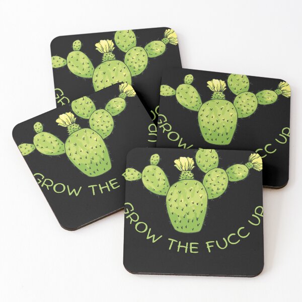 Item preview, Grow the Fucc Up Succulent Lover Gift Funny Succulent Botanical Cactus Plant Pun Classic T-Shirt designed and sold by LiveYeu1EM.