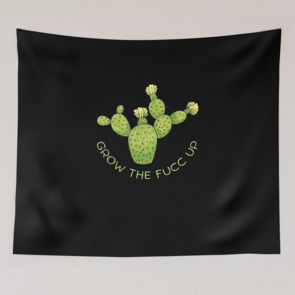 Item preview, Grow the Fucc Up Succulent Lover Gift Funny Succulent Botanical Cactus Plant Pun Classic T-Shirt designed and sold by LiveYeu1EM.