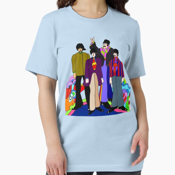 Vista previa del artículo con la obra «Submarino amarillo Camiseta esencial», diseñado y vendido por MartisaRuf.