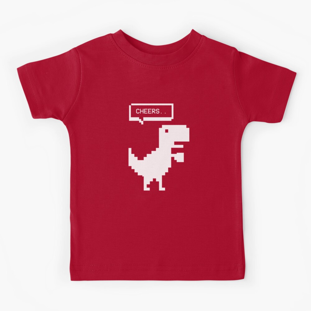 OFFLINE DINO GAME I SHOULD HAVE STAYED ONLINE Kids T-Shirt for Sale by  aydapadi