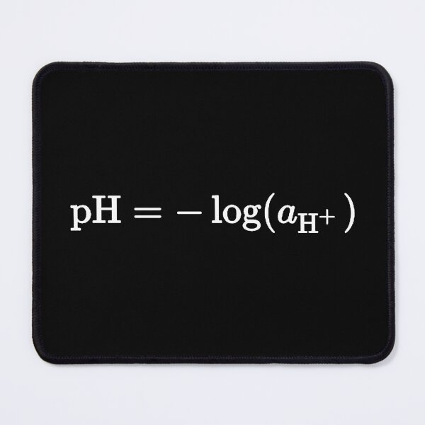 Item preview, pH definition, chemistry and science basics,dark version designed and sold by NoetherSym.