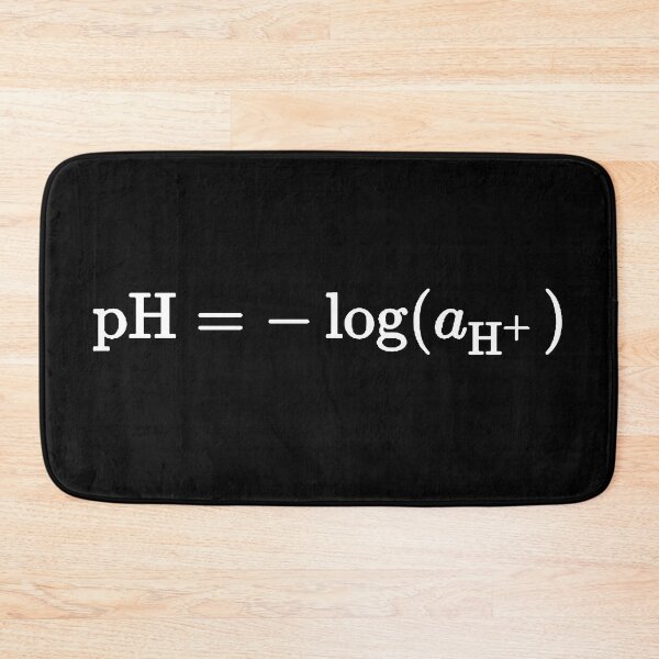 Item preview, pH definition, chemistry and science basics,dark version designed and sold by NoetherSym.
