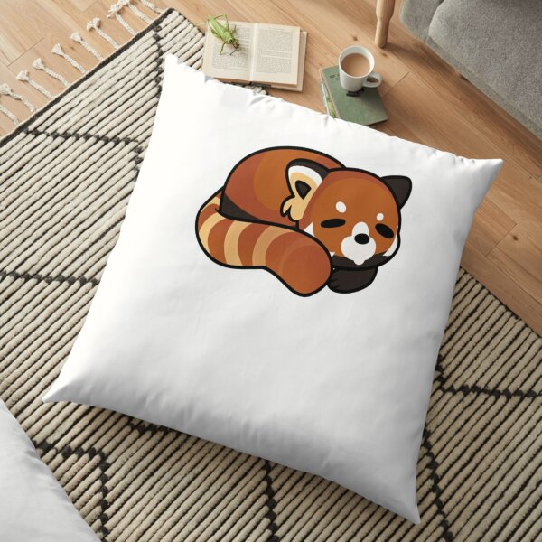 red panda nap Floor Pillow