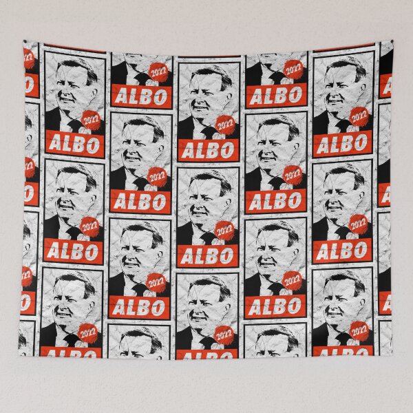 Item preview, ALBO 2022 (Black Worn Look) designed and sold by politicalamity.