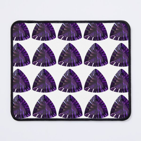 Item preview, Trillion shaped Amethyst Gemstone February Birthstone Purple designed and sold by DigitalGemArt.