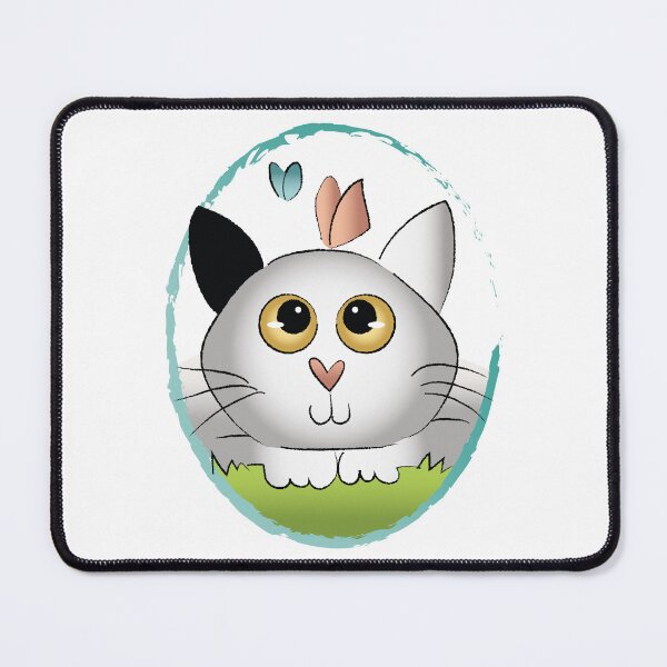 Item preview, Black ear - the fluffy cat designed and sold by FunnyChameleon.