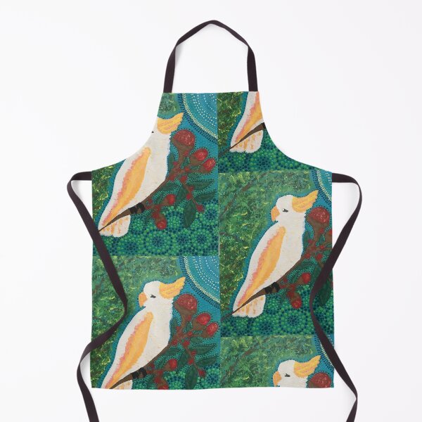 Item preview, Aboriginal dot art - white cockatoo designed and sold by Melchime.