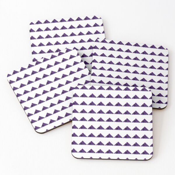 Item preview, Triangle shaped Amethyst Gemstone February Birthstone Purple designed and sold by DigitalGemArt.