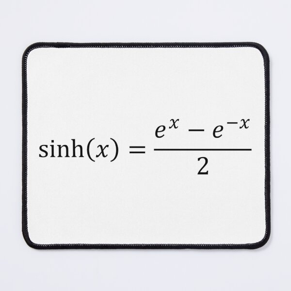 Item preview, hyperbolic sine, sinh designed and sold by NoetherSym.