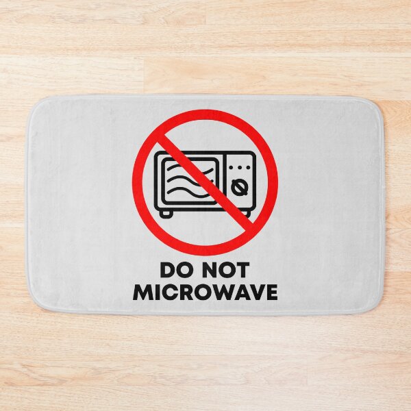 Item preview, Do Not Microwave designed and sold by gemgemshop.