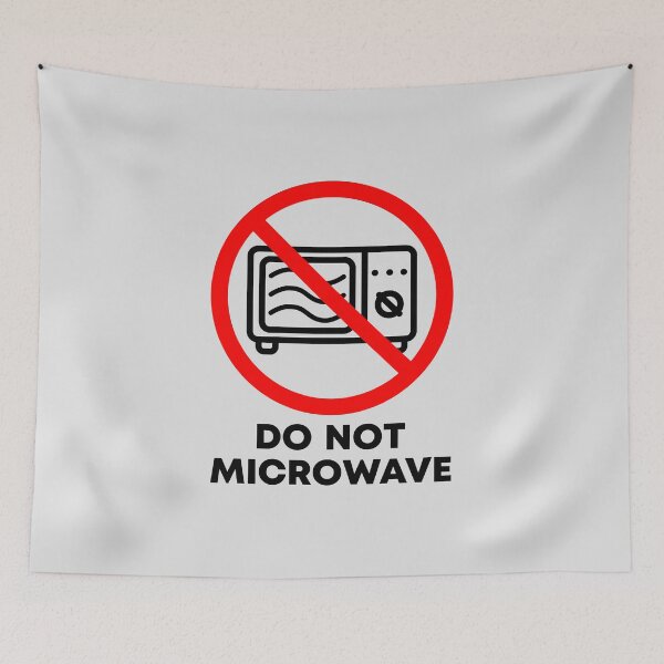 Item preview, Do Not Microwave designed and sold by gemgemshop.