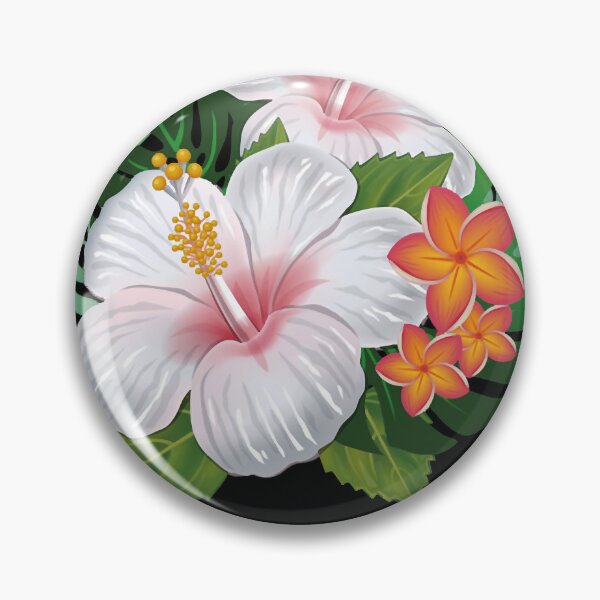 Item preview, Hawaiian Hibiscus Essential T-Shirt designed and sold by LiveYeu1EM.
