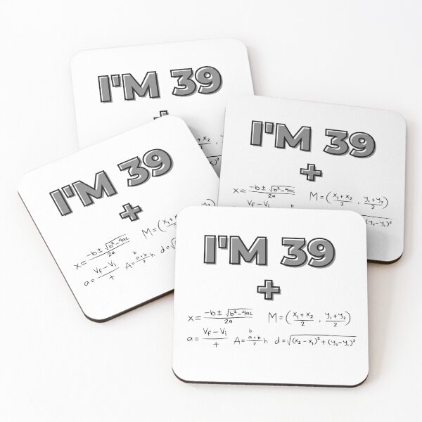 Item preview, I'm 39 Plus - Birthday for wife And Birthday for girlfriend designed and sold by The Love Quill.