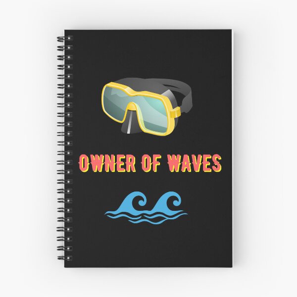 Item preview, Owner of Waves (in black) | Surfing | Snorkeling | Scuba diving  designed and sold by CosmicStory.