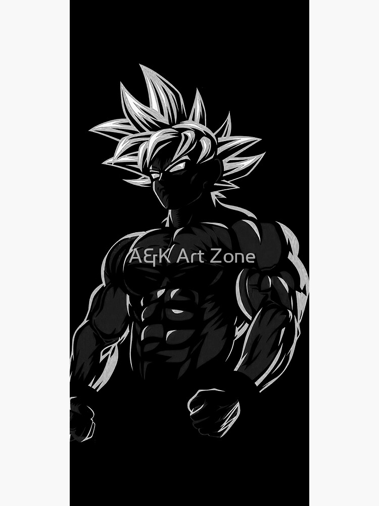 Supreme shop goku poster