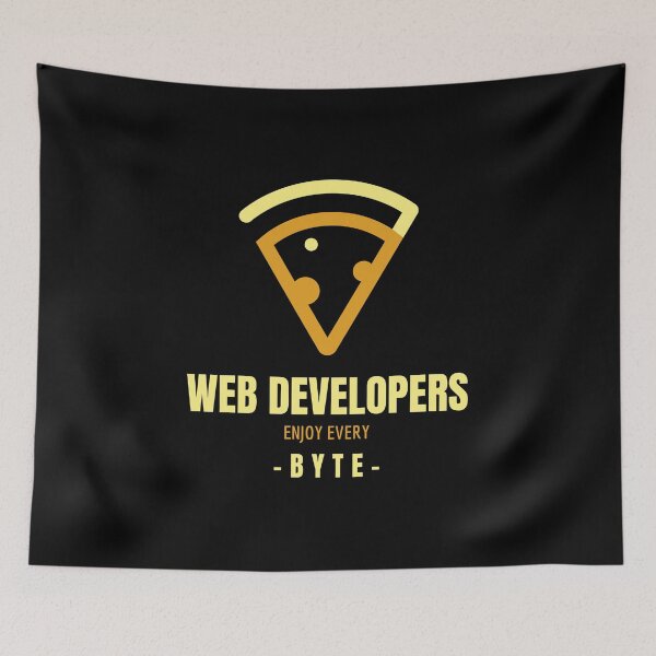 Item preview, Web Developers Enjoy Every Byte - Web Development designed and sold by Shirtlify.