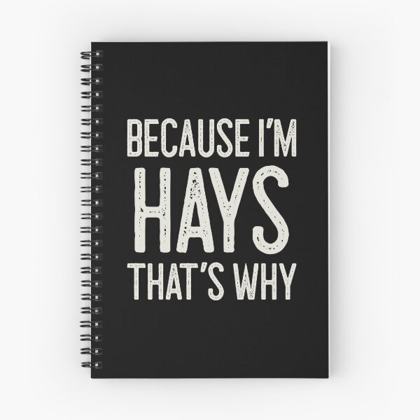 Item preview, Because I’m Hays That’s Why Funny Personalized Name designed and sold by MariosNydras.