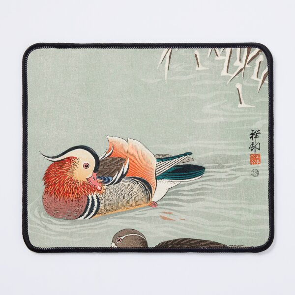 Item preview, COLORFUL MANDARIN DUCKS. OHARA KOSON (1925-1936) designed and sold by metaweb.