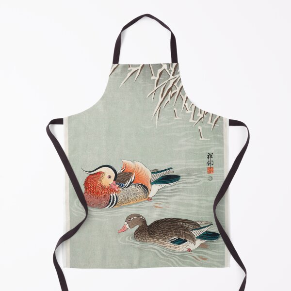 Item preview, COLORFUL MANDARIN DUCKS. OHARA KOSON (1925-1936) designed and sold by metaweb.