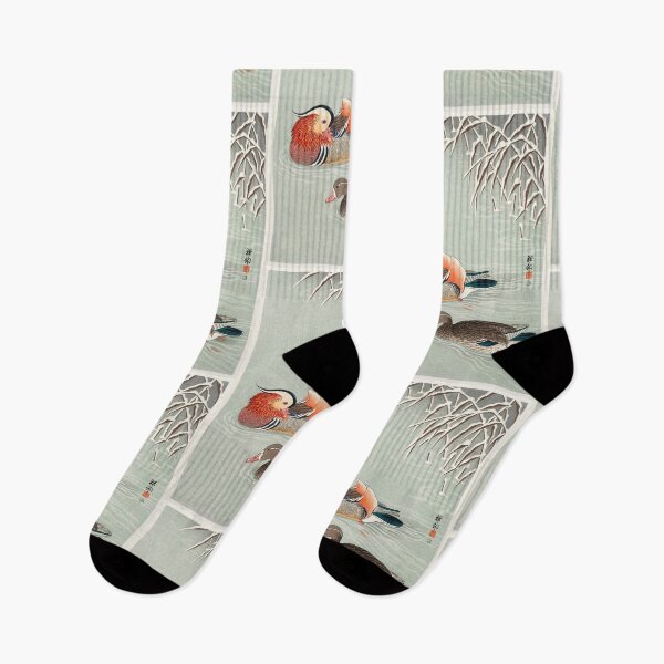 Item preview, COLORFUL MANDARIN DUCKS. OHARA KOSON (1925-1936) designed and sold by metaweb.