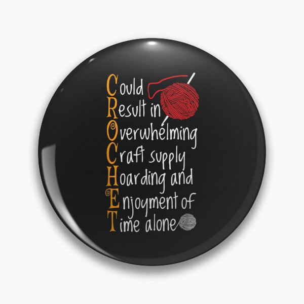 Item preview, Knitting Sayings Knitter Humor Gift Crafty Crochet Crocheter TShirt28 designed and sold by virnmjan.
