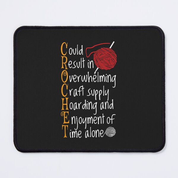 Item preview, Knitting Sayings Knitter Humor Gift Crafty Crochet Crocheter TShirt28 designed and sold by virnmjan.