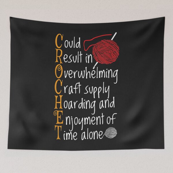 Item preview, Knitting Sayings Knitter Humor Gift Crafty Crochet Crocheter TShirt28 designed and sold by virnmjan.