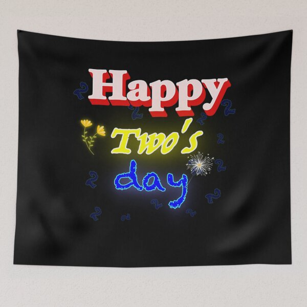 Item preview, Happy two&x27;s day D Classic . designed and sold by majbgdronenk.