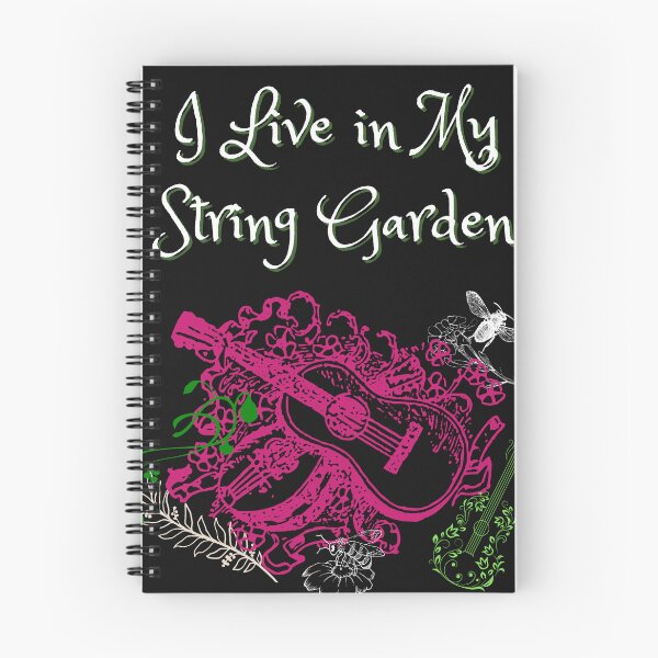 Item preview, I Live in My String Garden - Great gift for musicians who are in their own world designed and sold by GearGirlNJ.