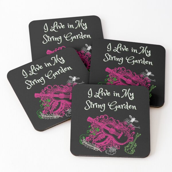 Item preview, I Live in My String Garden - Great gift for musicians who are in their own world designed and sold by GearGirlNJ.