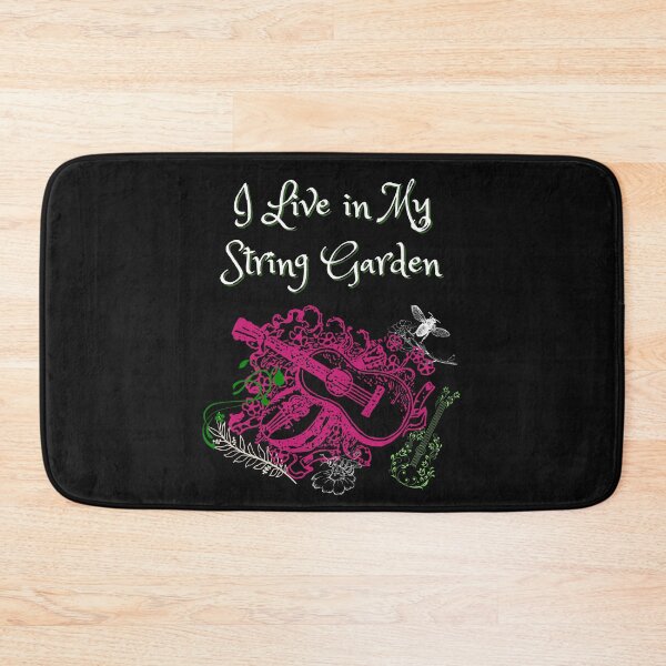 Item preview, I Live in My String Garden - Great gift for musicians who are in their own world designed and sold by GearGirlNJ.