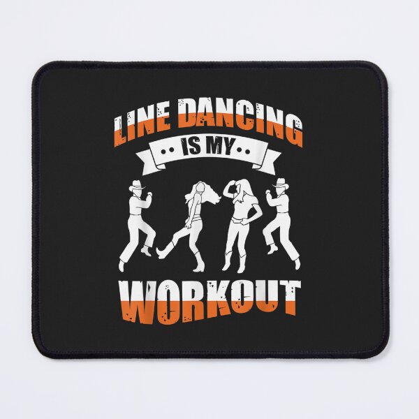 Item preview, Line Dancing Dance Workout Sports Dancer Cowboy Cowgirl Gift designed and sold by virnmjan.