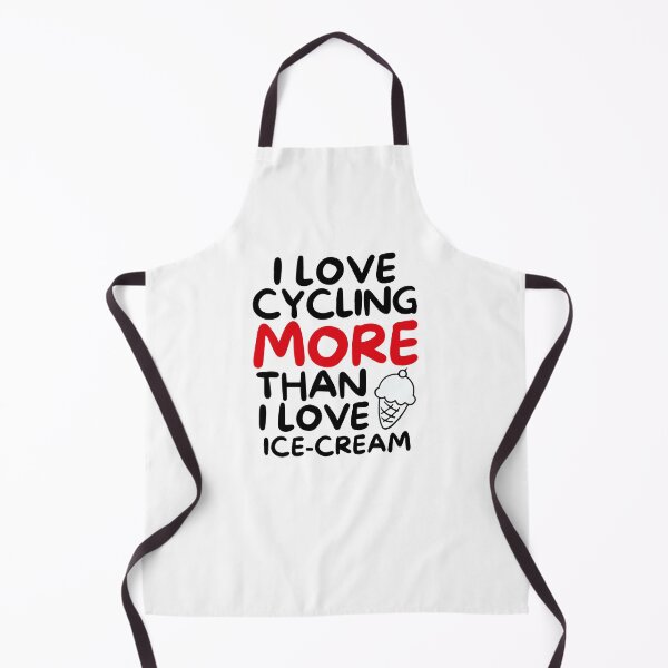 Item preview, I love cycling more than I love ice-cream designed and sold by TheGreenGoat.