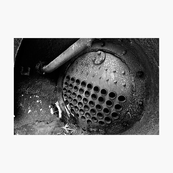 Boiler Detail Photographic Print