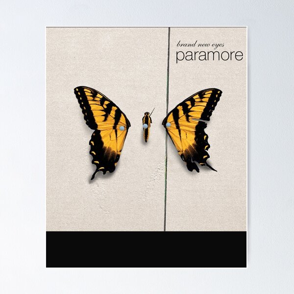 Brand New Eyes By Paramore  Music poster design, Paramore, Music