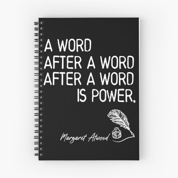 Item preview, A Word After A Word After A Word is Power - Margaret Atwood designed and sold by Heddar Badreddine.