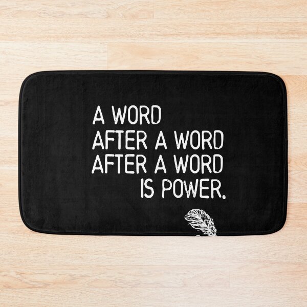 Item preview, A Word After A Word After A Word is Power - Margaret Atwood designed and sold by Heddar Badreddine.