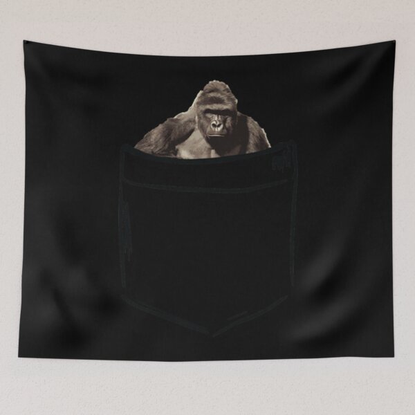 Item preview, Harambe in Pocket  Essential . designed and sold by majbgdronenk.