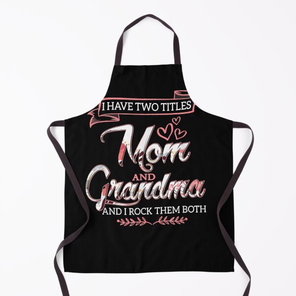 Item preview, I Have Two Titles Mom Grandma And I Rock Them Essential T-Shirt designed and sold by LiveYeu1EM.