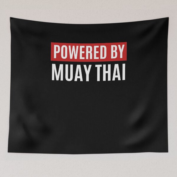 Item preview, Powered By Muay Thai designed and sold by 9N20.
